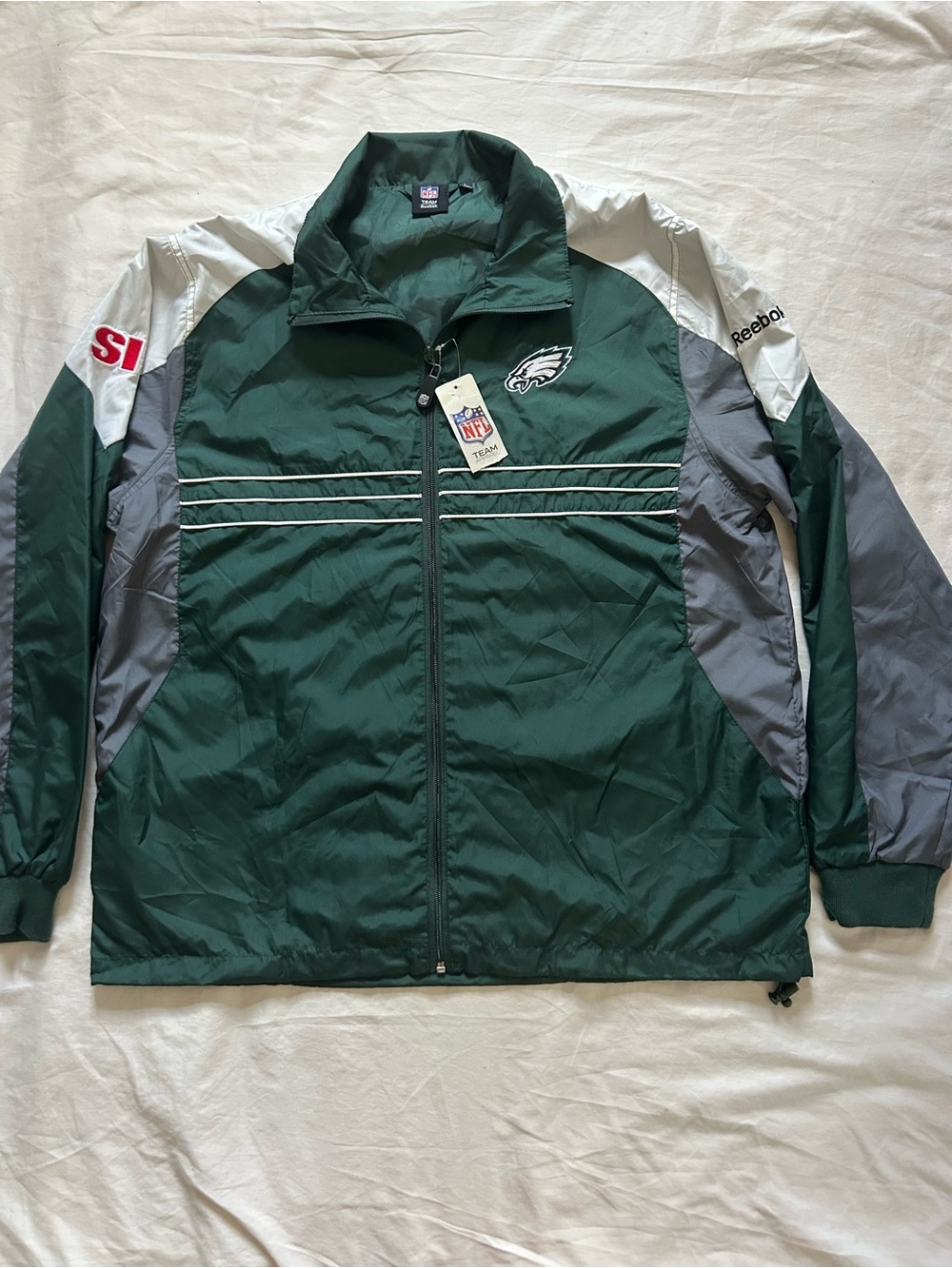 NWT vintage Eagles windbreaker XL
